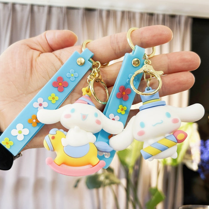 Wholesale PVC Cartoon Doll Keychain JDC-KC-WuYi196