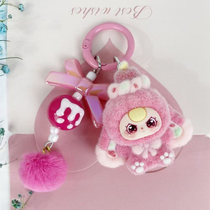 Wholesale Cute Plush Bag Charm Keychain Trendy Decorative Gift