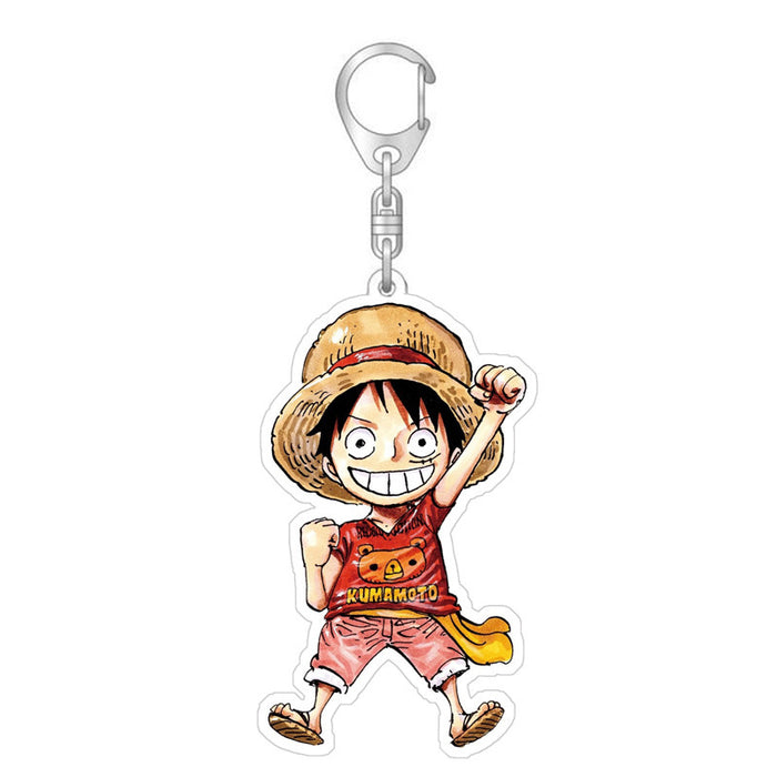 Wholesale Cartoon Acrylic Keychains JDC-KC-XinF006