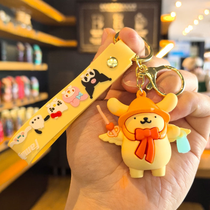 Wholesale Magic Cute Doll Pendant Schoolbag Keyring