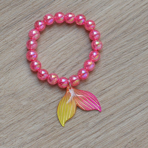 Wholesale Rainbow crystal bead bracelet