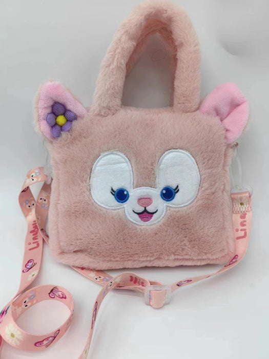 Wholesale Cartoon velvet bag children's cute all-match storage small change bag grab doll messenger bag