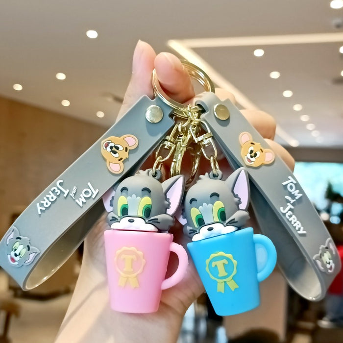 Wholesale Cartoon PVC Doll Keychain JDC-KC-MingT016