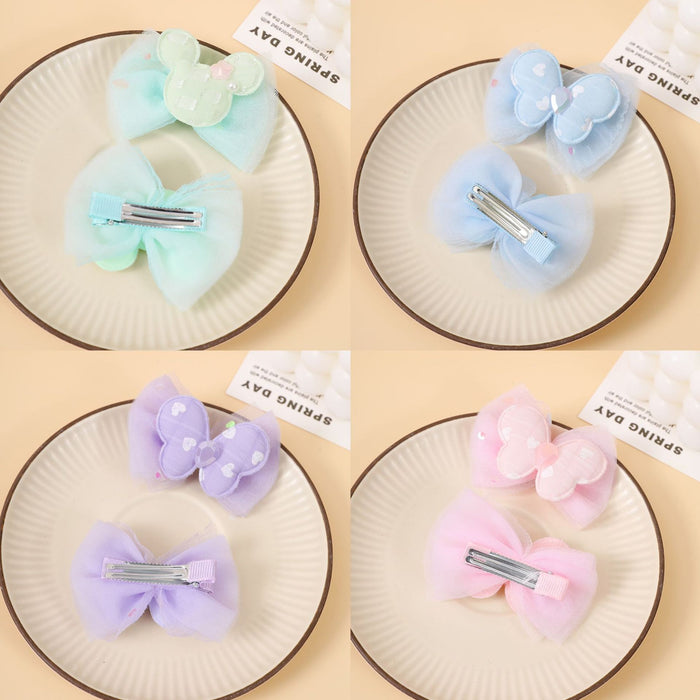 Wholesale  Children's Bow Mesh Hairpin Little Girl Princess  Headwear  Hair Clip  Hair Accessories