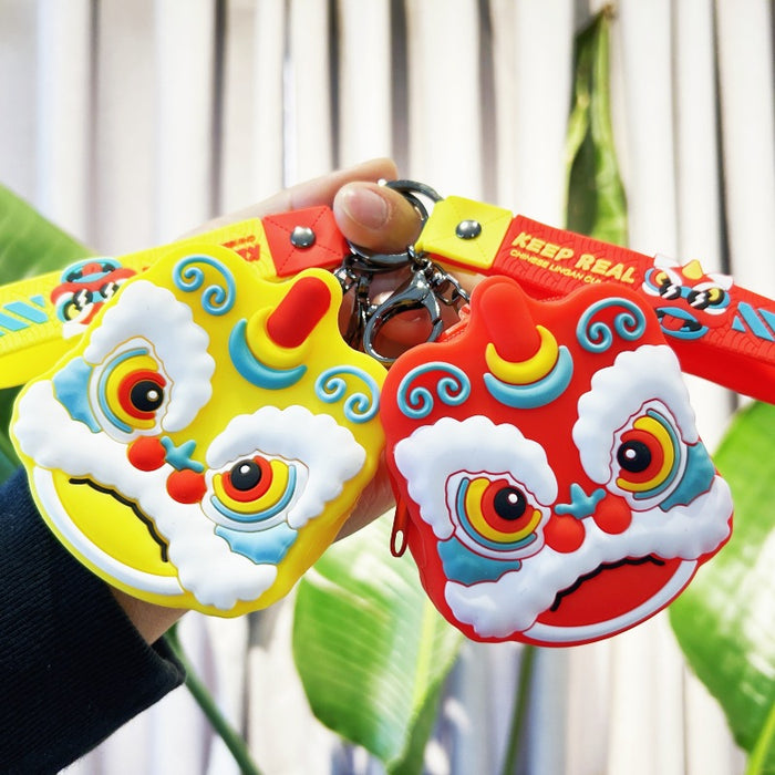 Wholesale PVC Xingshi Coin Purse Keychain JDC-KC-WuYi089