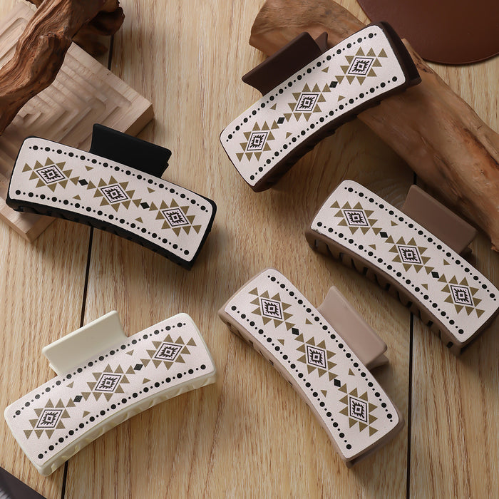 Wholesale Fashionable three large square Hair Clips