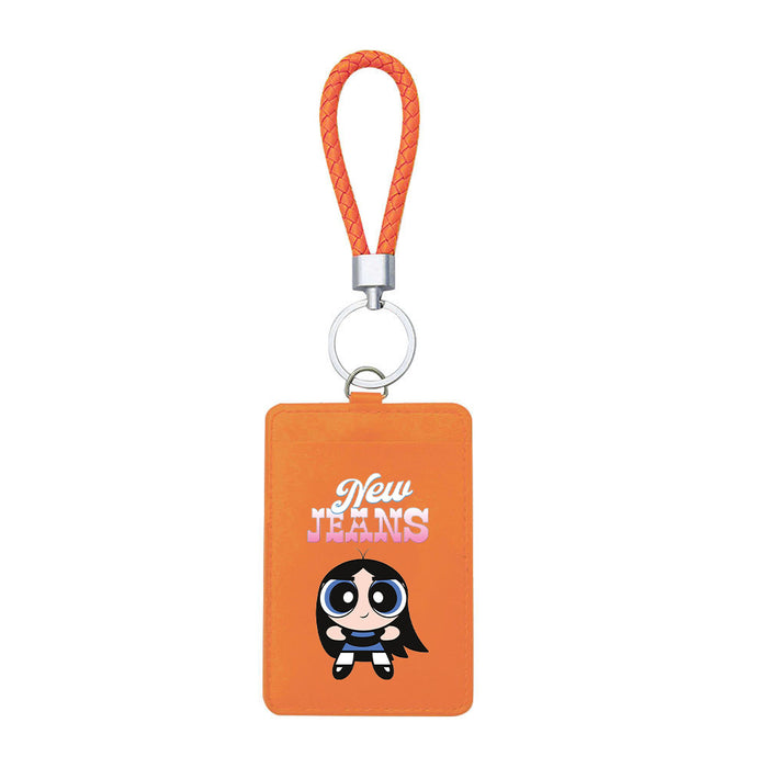 Wholesale PU Card Holder Keychain JDC-KC-ShuaiX002