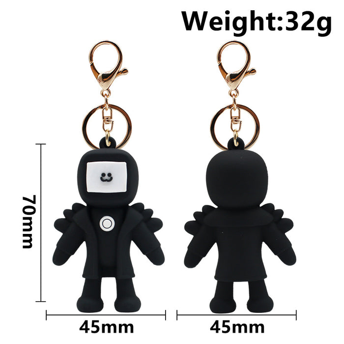 Wholesale  PVC  Doll Keychain JDC-KC-HaoAn003