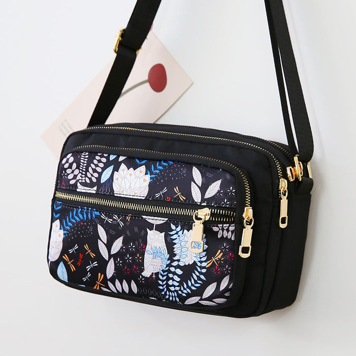 Wholesale New Fashion Shoulder Crossbody Bag Nylon Casual Backpack Canvas Bag Women's Bag