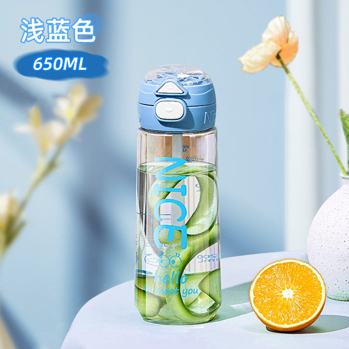 Wholesale  straw water cup  plastic cup