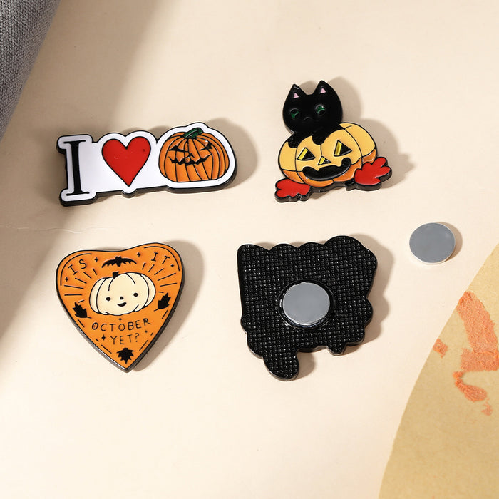 Wholesale Cute  Alloy Brooch With Dripping Oil Magnetic Fashion Accessory