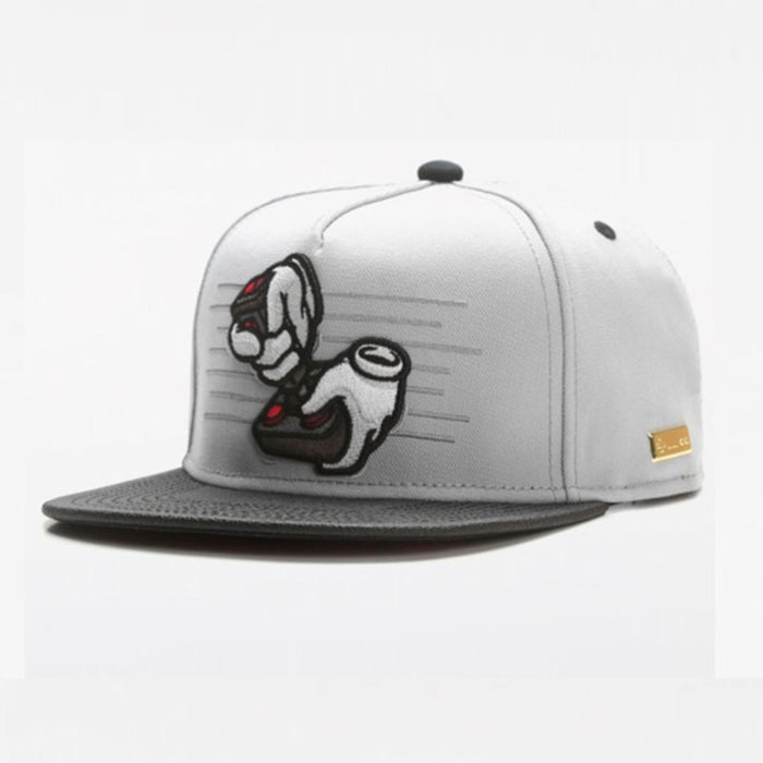 Wholesale Embroidered Hip Hop Hat Cartoon Qigong Wave Baseball Hat Adult Flat Edge Hat