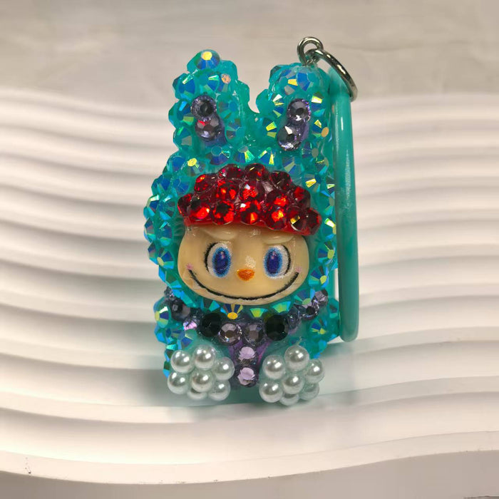 Wholesale Resin jewelry keychains car pendants dolls