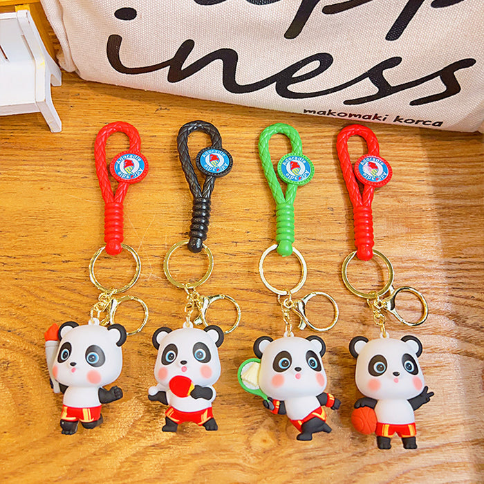 Wholesale Silicone Cartoon Doll Keychain JDC-KC-MingT162