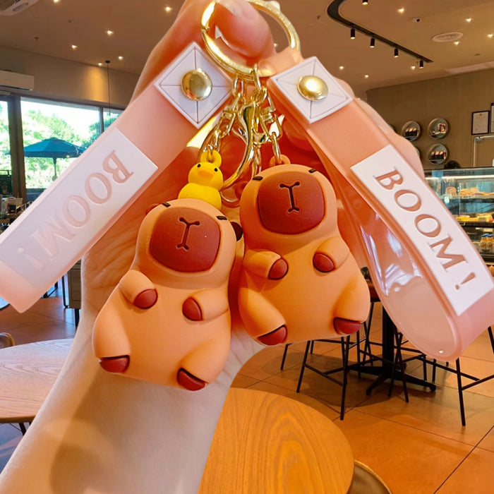 Wholesale doll keychain couple cute bag pendant car key chain