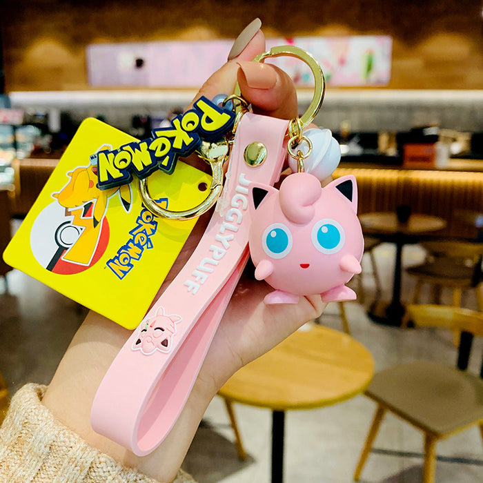 Wholesale Cartoon Silicone Keychains (F) JDC-KC-SCheng046