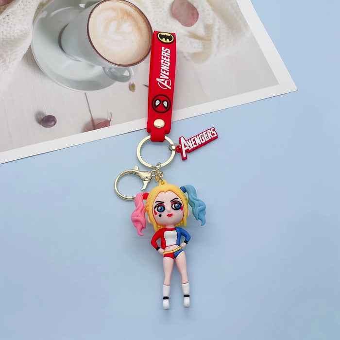 Wholesale Cartoon Dolls Silicone Keychain JDC-KC-ShiX008