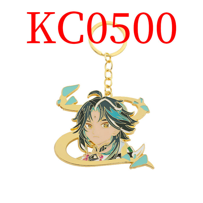 Wholesale Cartoon Zinc Alloy Keychains JDC-KC-ShaoH014