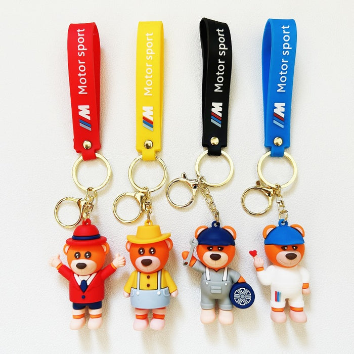 Wholesale PVC Cartoon Doll Keychain JDC-KC-WuYi276