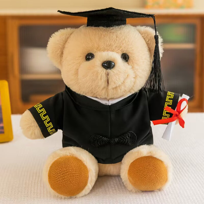 Wholesale Graduation Bear Doll Bachelor's Suit Doll Master Doll Doctor School Uniform College Student Gift Printing Logo JDC-DO-MW006