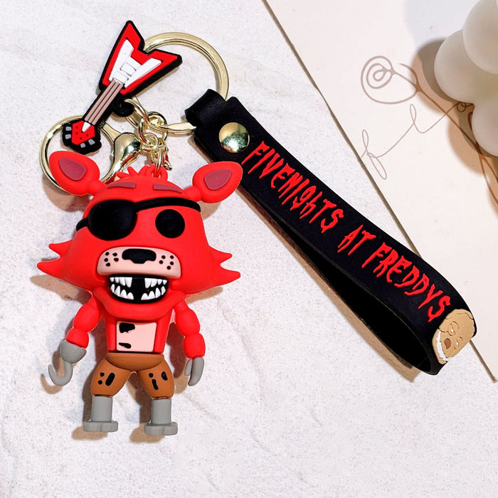 Wholesale Cartoon Doll PVC Keychain JDC-KC-Qiwei002