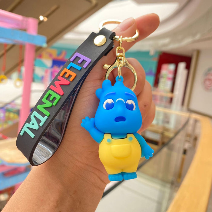 Cadena de teclas de muñeca de dibujos animados al por mayor JDC-KC-JCAI080