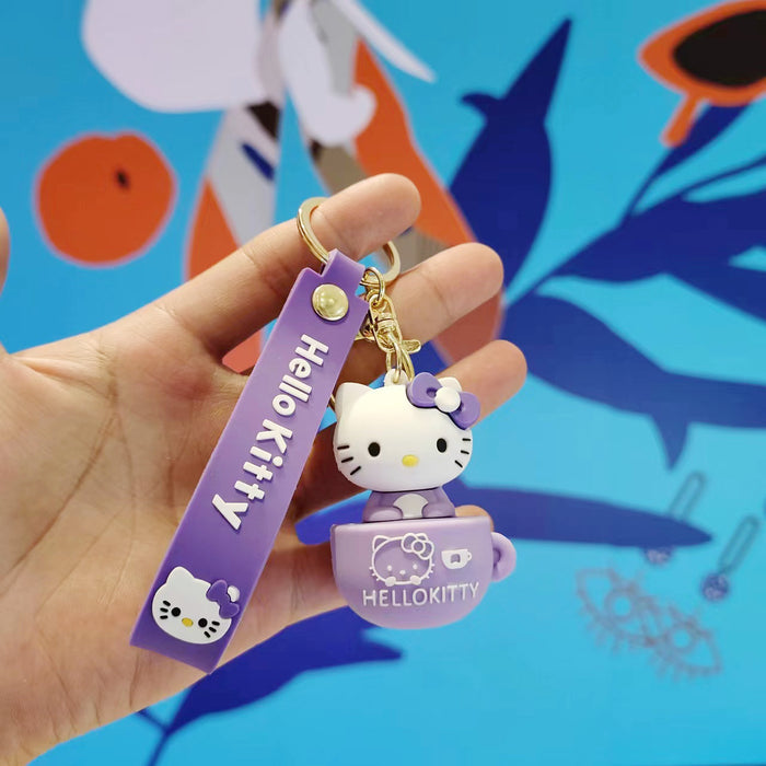 Wholesale Cartoon Cute Girl Heart Bag Pendant Keychain JDC-KC-HuJian006