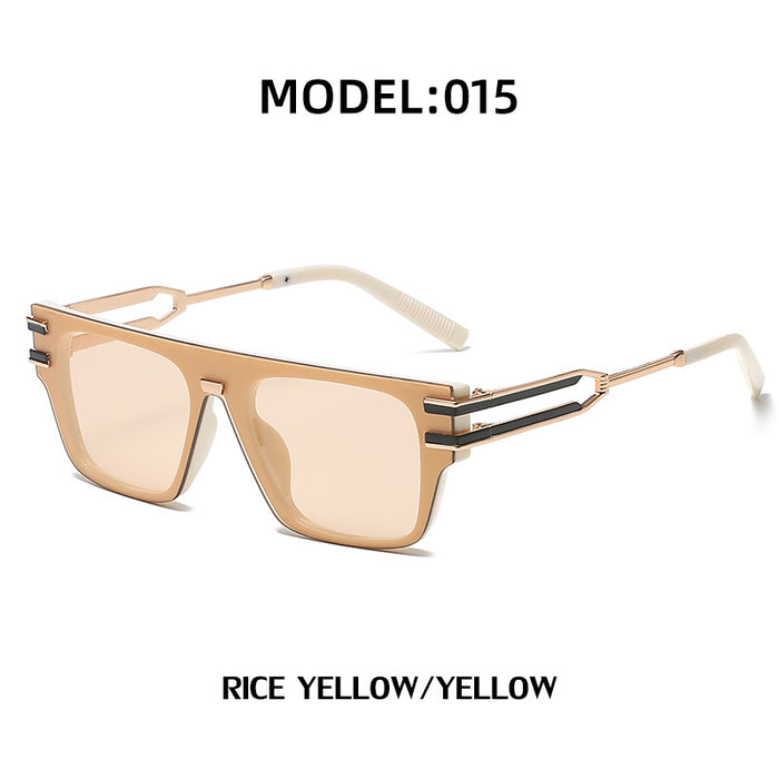 Wholesale Frameless cut-edge square sunglasses men's  sunglasses women's glasses