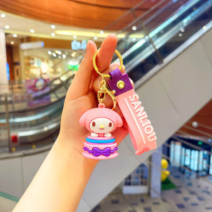 Wholesale Cartoon Doll Silicone Keychain JDC-KC-JuJi005