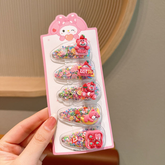 Wholesale Acrylic Cartoon Children's Hair Clip JDC-HC-Hengy004