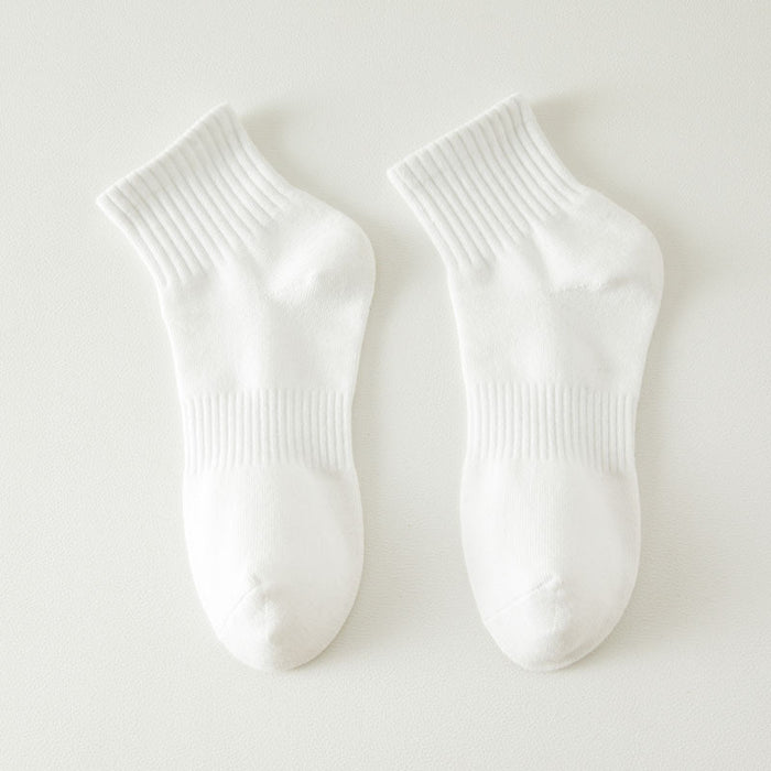 Wholesale Sports socks, mid tube socks, sweat absorbing, outdoor cycling, running socks, cotton