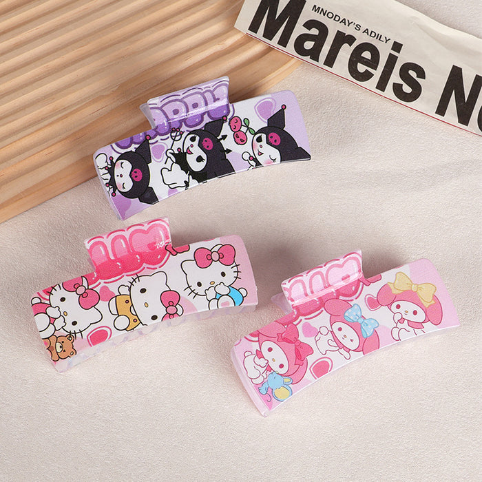 Wholesale Cartoon Print Cat Square Shark Clip