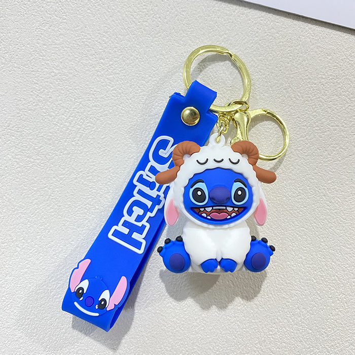 Wholesale Chinese Zodiac Costume Series Keychains