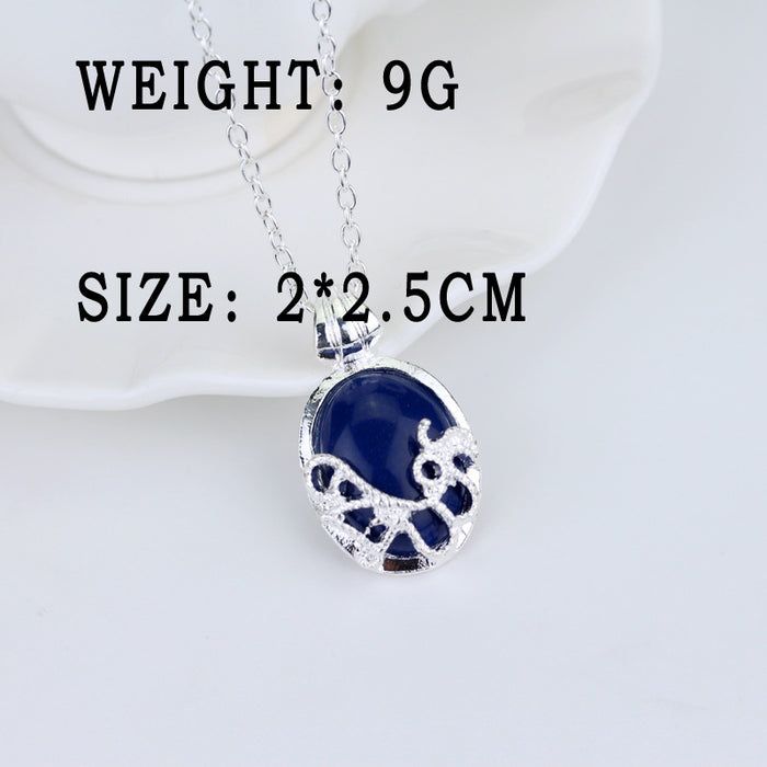 Wholesale Movie-themed natural cat' s eye necklaces