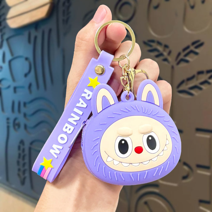 Wholesale Creative  Coin Purse Keychain School Bag Small Pendant Card Holder Lipstick Key Chain Kidsren' s Reward Small Gift