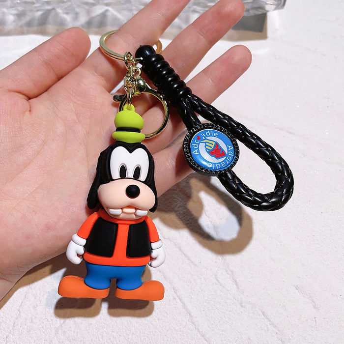 Wholesale Cartoon Silicone Doll Keychain JDC-KC-QiChao049