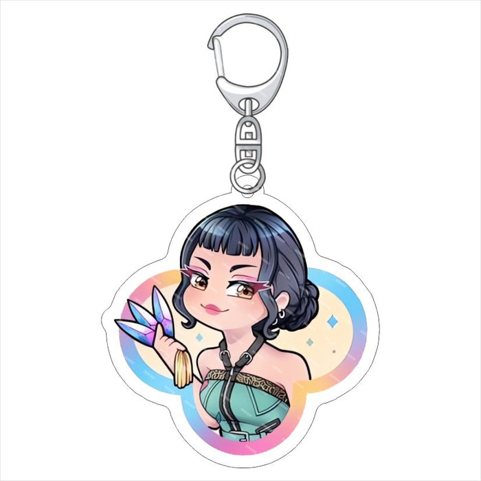 Wholesale K-POP Anime peripheral cute acrylic keychain