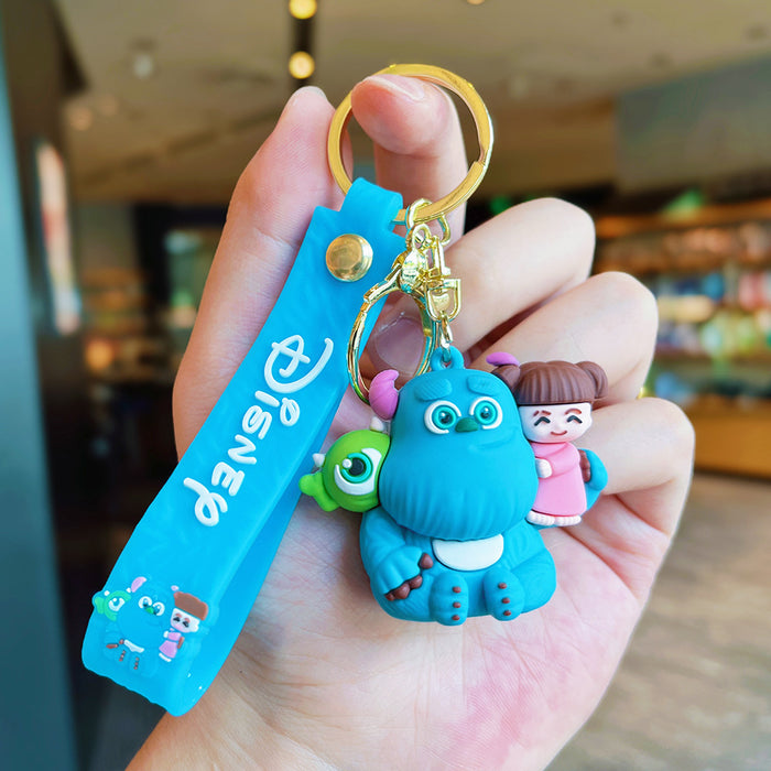 Wholesale Cartoon keychain, cute doll bag pendant, car keychain