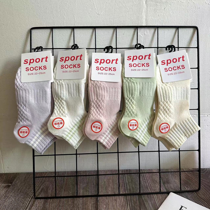 Wholesale Socks, short socks, striped socks, short tube cotton socks