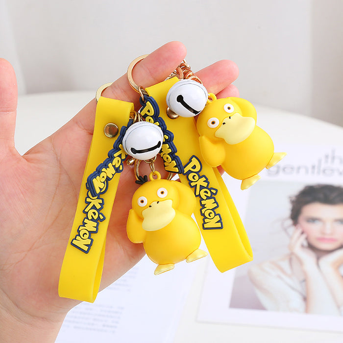 Wholesale Cute Cartoon Soft Rubber Doll Keychain JDC-KC-BoYue005