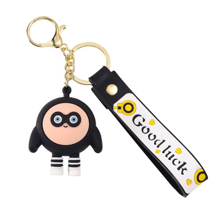 Wholesale PVC Cartoon Doll Keychain JDC-KC-Benxin012