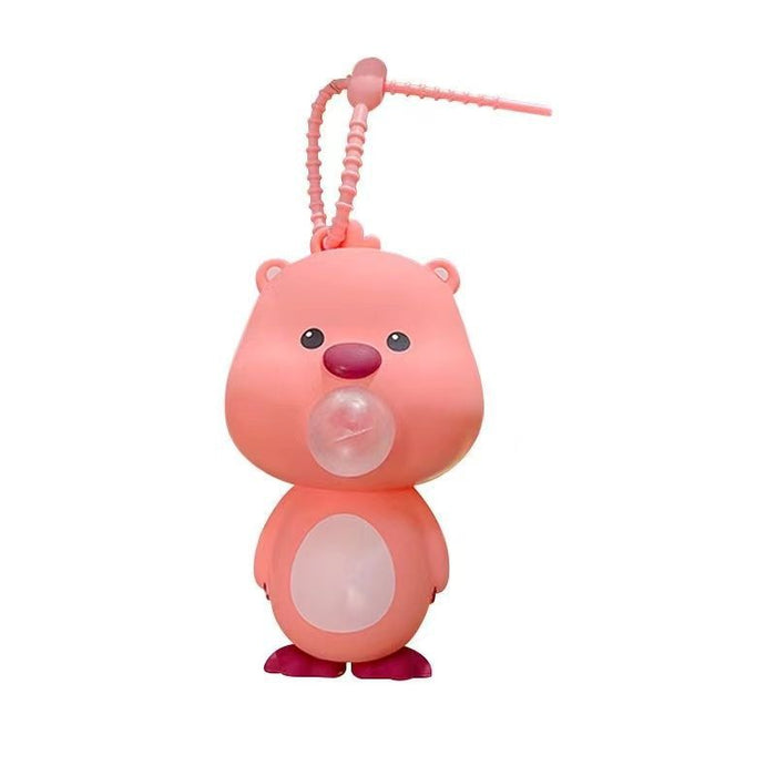 Wholesale  Keychain Beaver Decompression Toy Schoolbag Pendant Doll Doll Hanging Accessories