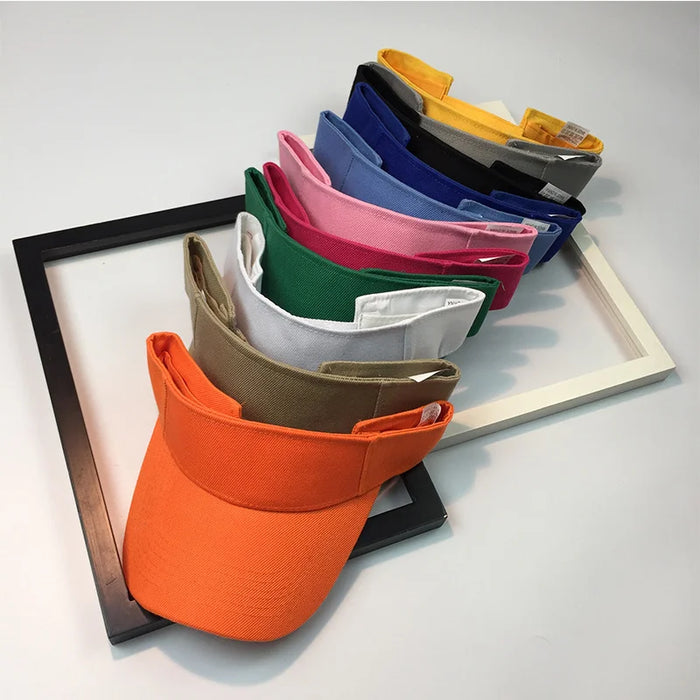 Wholesale Solid color empty top hat, sports running speed dry baseball cap, no top outdoor sun protection hat