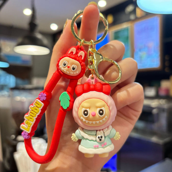 Wholesale Cute little sheep keychain backpack charm