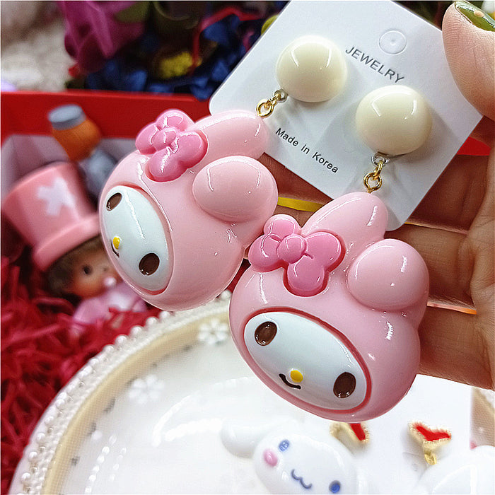 Wholesale Cartoon Resin Funny Earrings JDC-ES-Xingj053