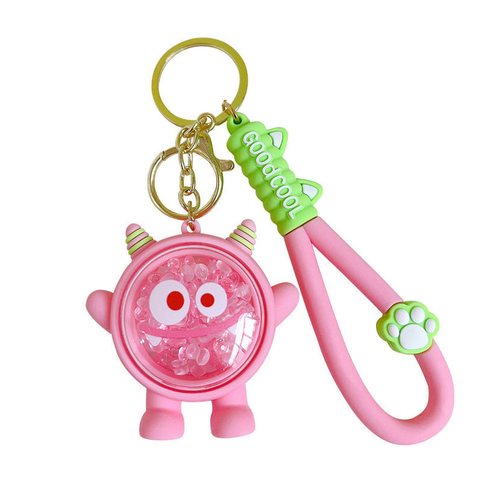 Fragancia de dibujos animados al por mayor Shake Little Monster Keychain JDC-KC-GSWA008