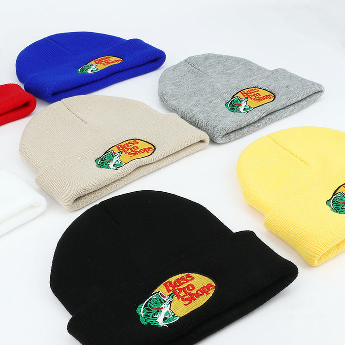 Wholesale Winter Fish Embroidered Beanie Beanie JDC-FH-RongZ007