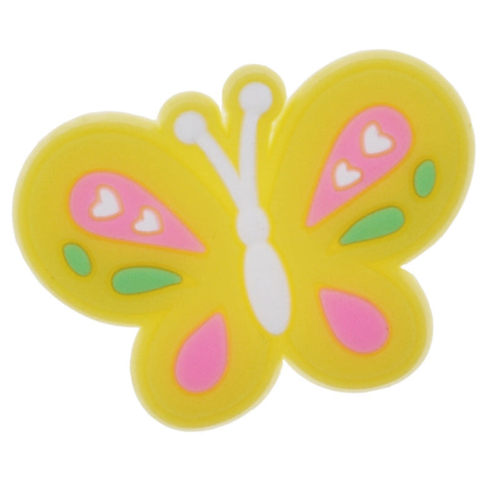 Wholesale 100PCS PVC Cartoon Sunflower Bee DIY Shoe Buckle JDC-SC-RYY012