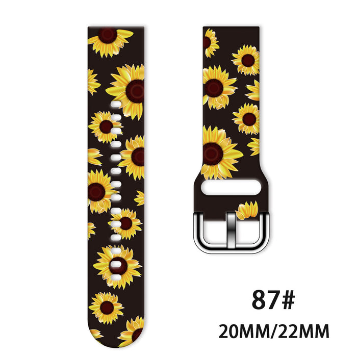 Wholesale Printed Tpu Watch Strap Wrist Strap JDC-WD-NuoQi052