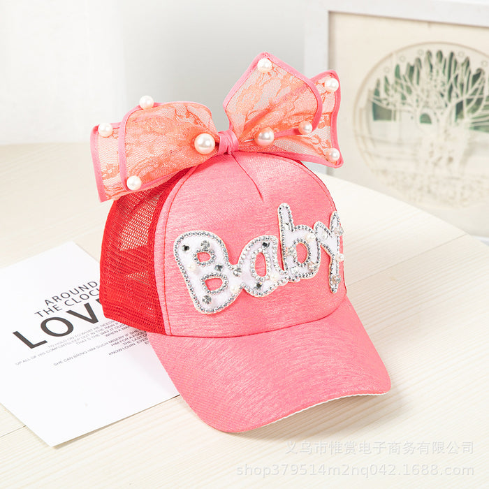 Wholesale Cotton Children's Breathable Mesh Cartoon Baseball Cap JDC-FH-WeiShang002